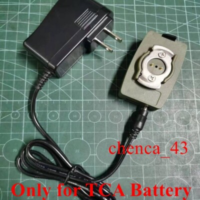 TCA 8.4VDC Charger Green Adapter Battery Charger for Prc 152 148 TCA 152A Radio