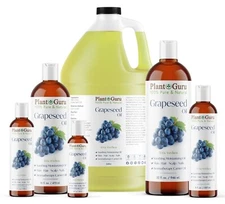 Grapeseed Oil Cold Pressed 100% Pure Natural Carrier For Skin Face Hair Massage