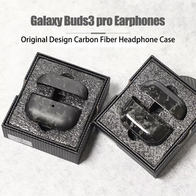 Carbon Fiber Case For Samsung Galaxy Buds3 Pro Case Headset Sleeve Case