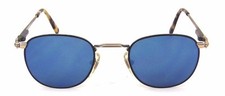 Alaska Adventure 157S Rectangular Black Tortoise Sunglasses Blue Mirror Lenses