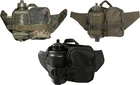 Fanny Pack with Water Bottle Black Flecktarn Camo Olive Waist Bag Outdoor Pack