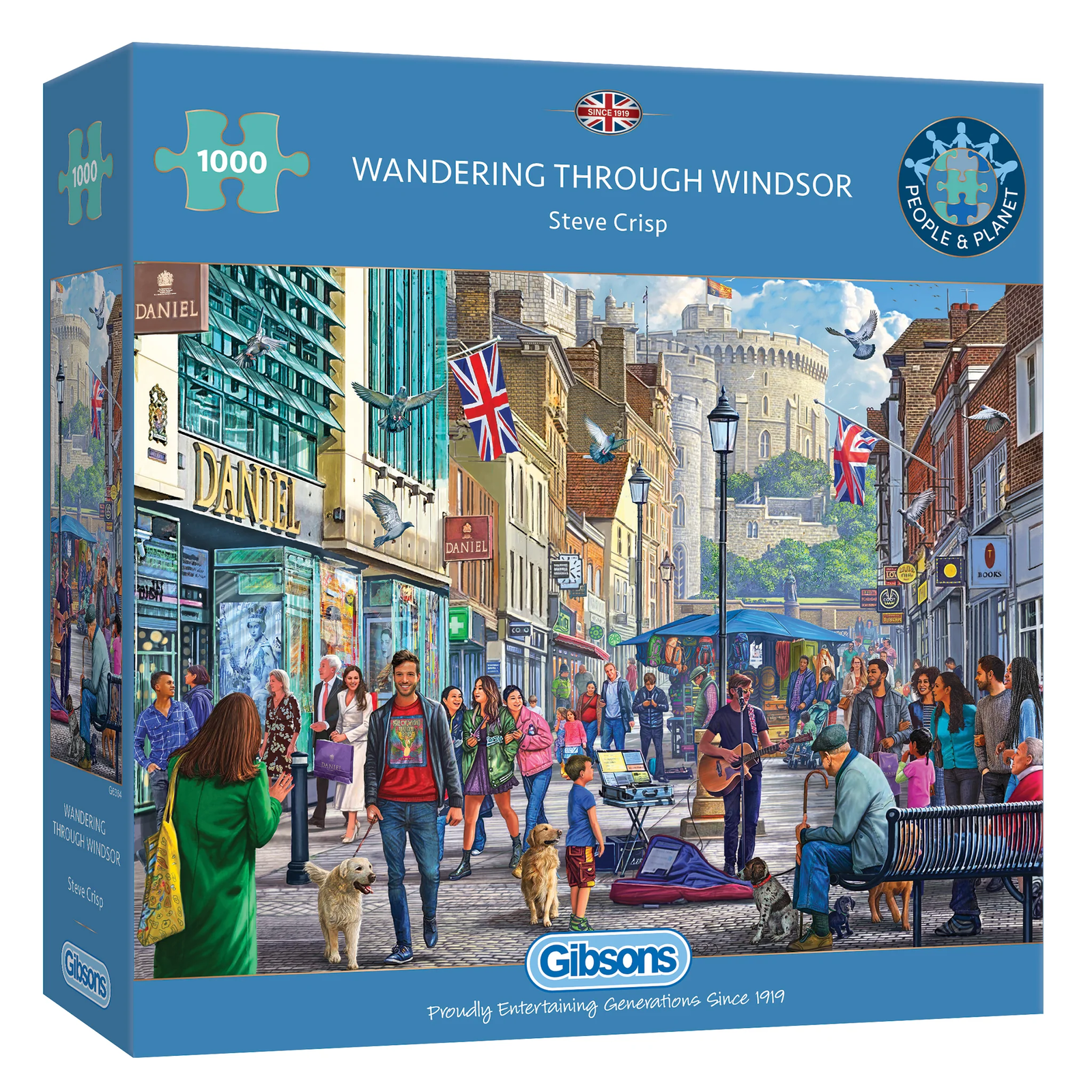 Wandering Through Windsor 1000 Piece Jigsaw Puzzle | Sustainable Jigsaw Puzzle f
