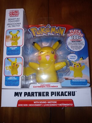 Wicked Cool Toys Pokemon My Partner Pikachu Electronic Figure - 97759 889933977593 | eBay