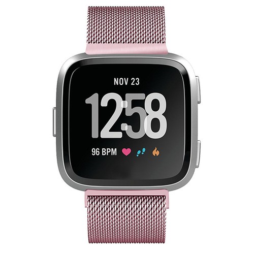 Magnetic Stainless Steel Milanese Loop Wrist Band for Fitbit Versa 1 2 New - Picture 4 of 19