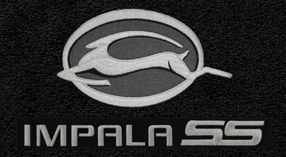 Lloyd Mats Velourtex Impala Deer & Impala SS Logo Front Floor Mats (2006-2009) Foto 3 de 4