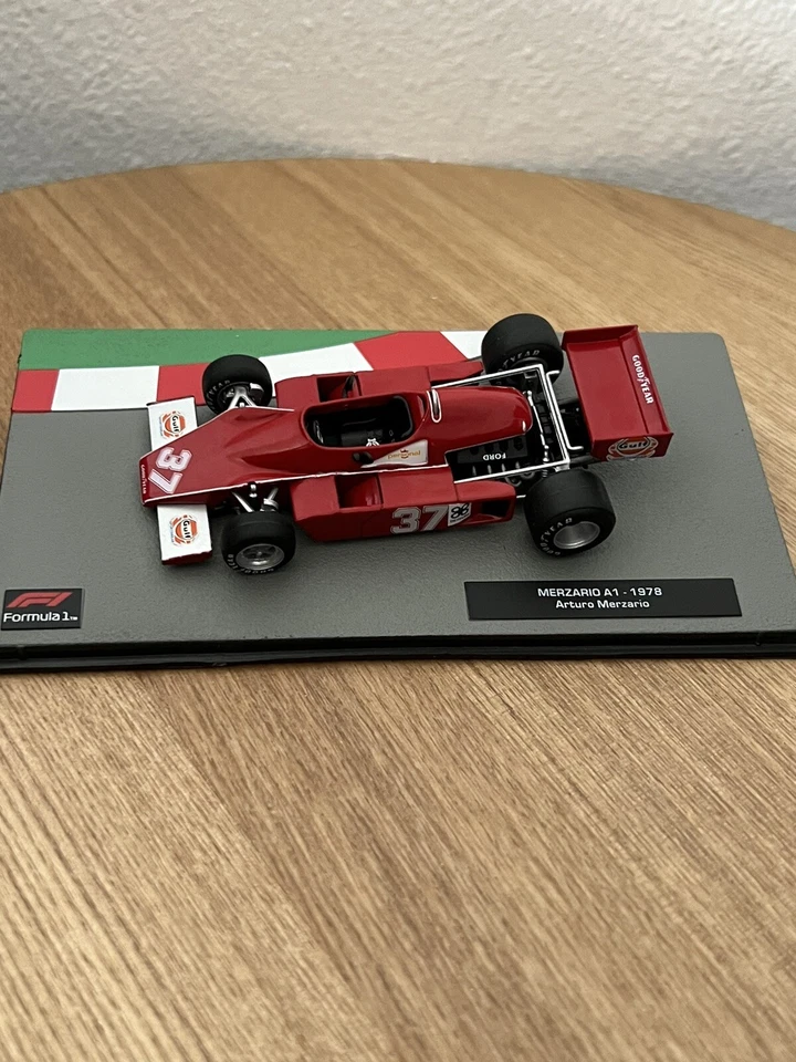 ARTURO MERZARIO Merzario A1 - F1 Car Racing 1978 - Modelo Coleccionable 1:43 B2 Foto 2 de 2