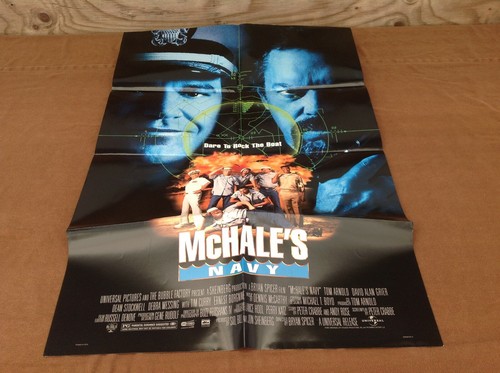 1997 McHale's Navy Original Movie House Full Sheet Poster