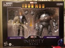 Hasbro Marvel Legends OBADIAH STANE and IRON MONGER 6" Action Figures 2 Pack