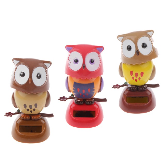 solar powered bobble toys