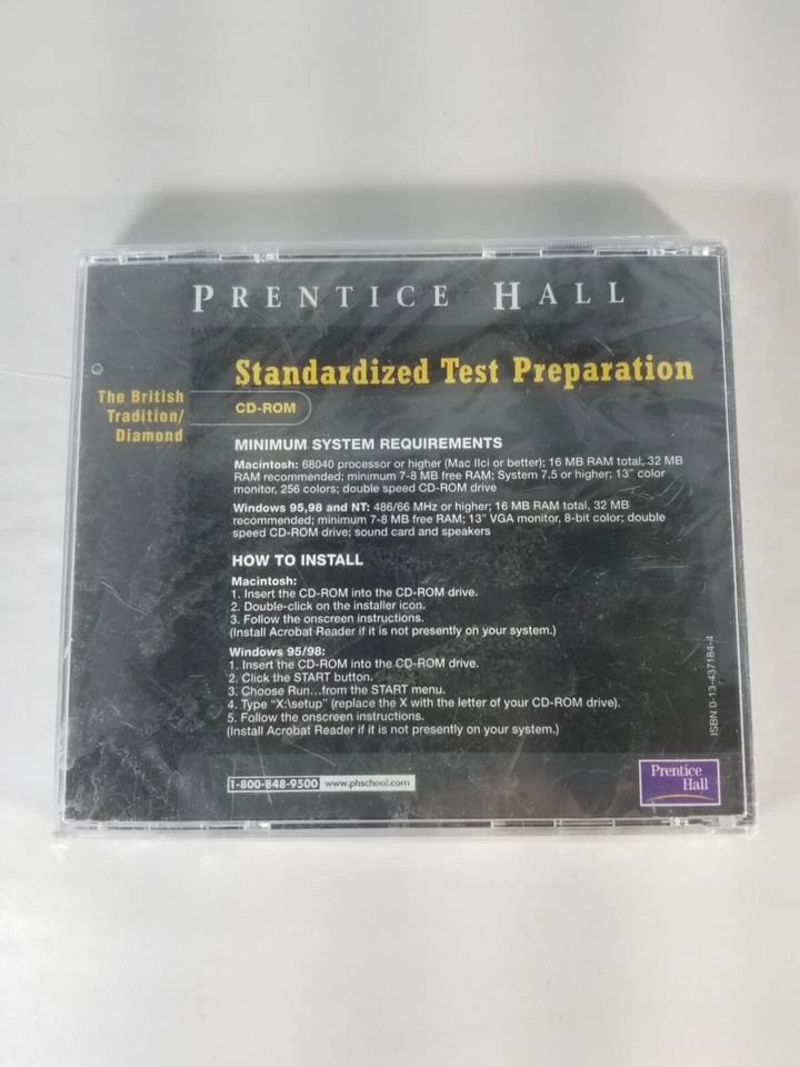 Prentice Hall CD-ROM Standardized Test Preparation Literature/Writing/Grammer - Image 2 of 2