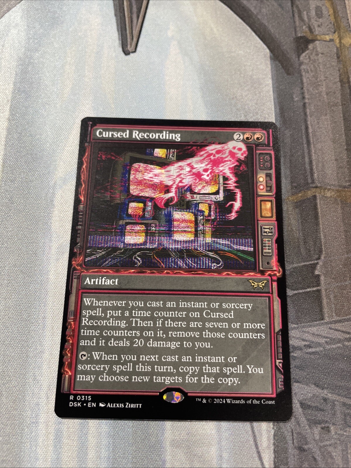 Cursed Recording (Showcase) Duskmourn House of Horror Regular for sale