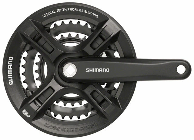 SunRace manivelles FCM914 22-32-44T 175 mm noir / argent