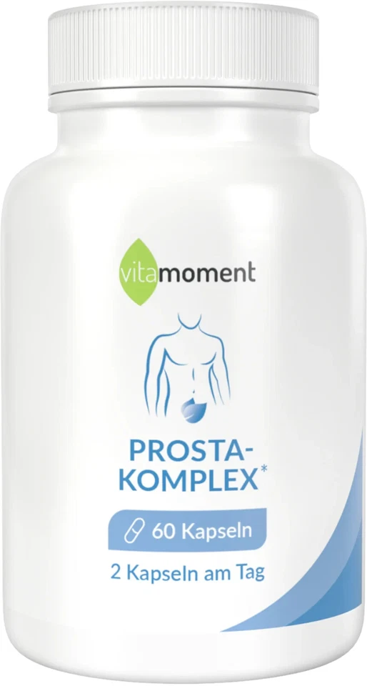 VITAMOMENT Prosta-Komplex 60 Kapseln mit Zink, Selen & Pflanzenextrakten