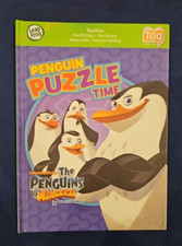 Leap Frog Tag Reading System - Dreamworks Madagascar Penguin Puzzle Time