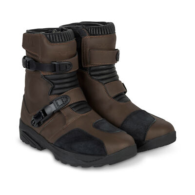 TourMaster Men's Brown Motorcycle Break Trail WP Boots