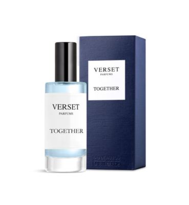 VERSET PARFUMS HOMME TOGETHER FOR MEN 15ML EAU DE PARFUM BRAND NEW & SEALED