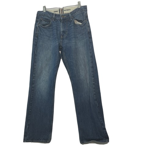 Tommy Hilfiger 85 Mens Classic Straight Denim Jeans Size 30x30 (actual  32x29) | eBay