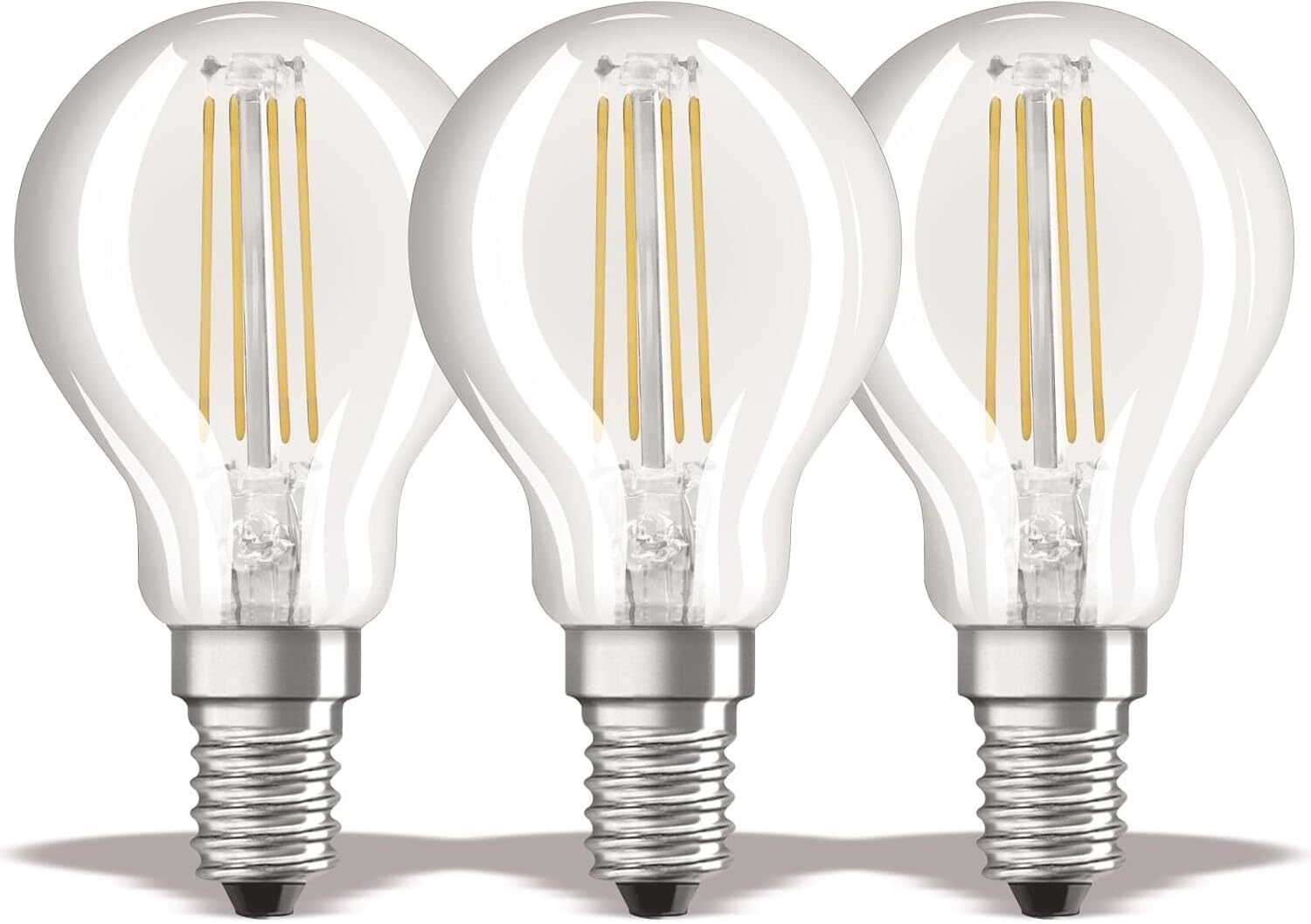 Светодиодная лампа Osram Base Classic P в корпусе Tropfenform mit E14-Цоколь с подсветкой 2990₽