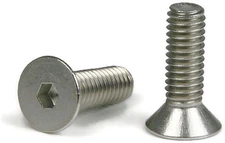 Flat Head Socket Cap Screw 18-8 Stainless Steel 1/4-20 x 1" Qty 100