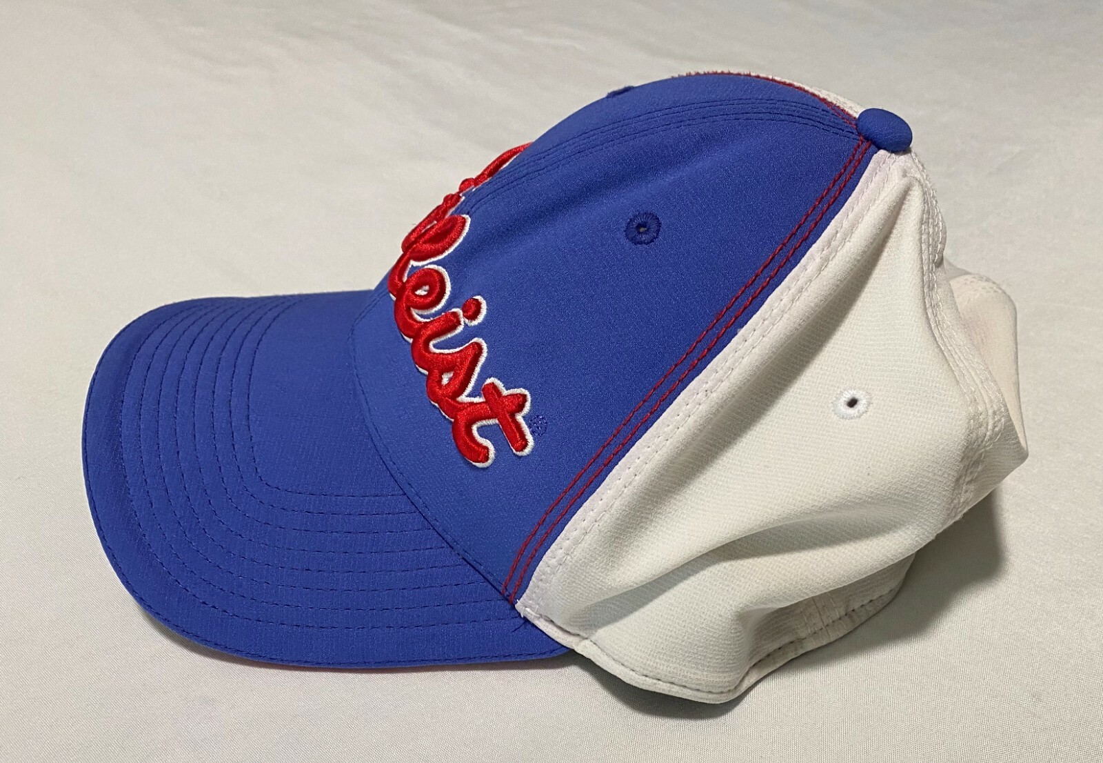 Titleist Flex Blue White Men's Golf Hat Size S/M (Elastic) eBay