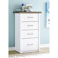 Kommode Landhaus Weiß Kinderzimmer Jugendzimmer Sideboard Aufbewahrungsschrank