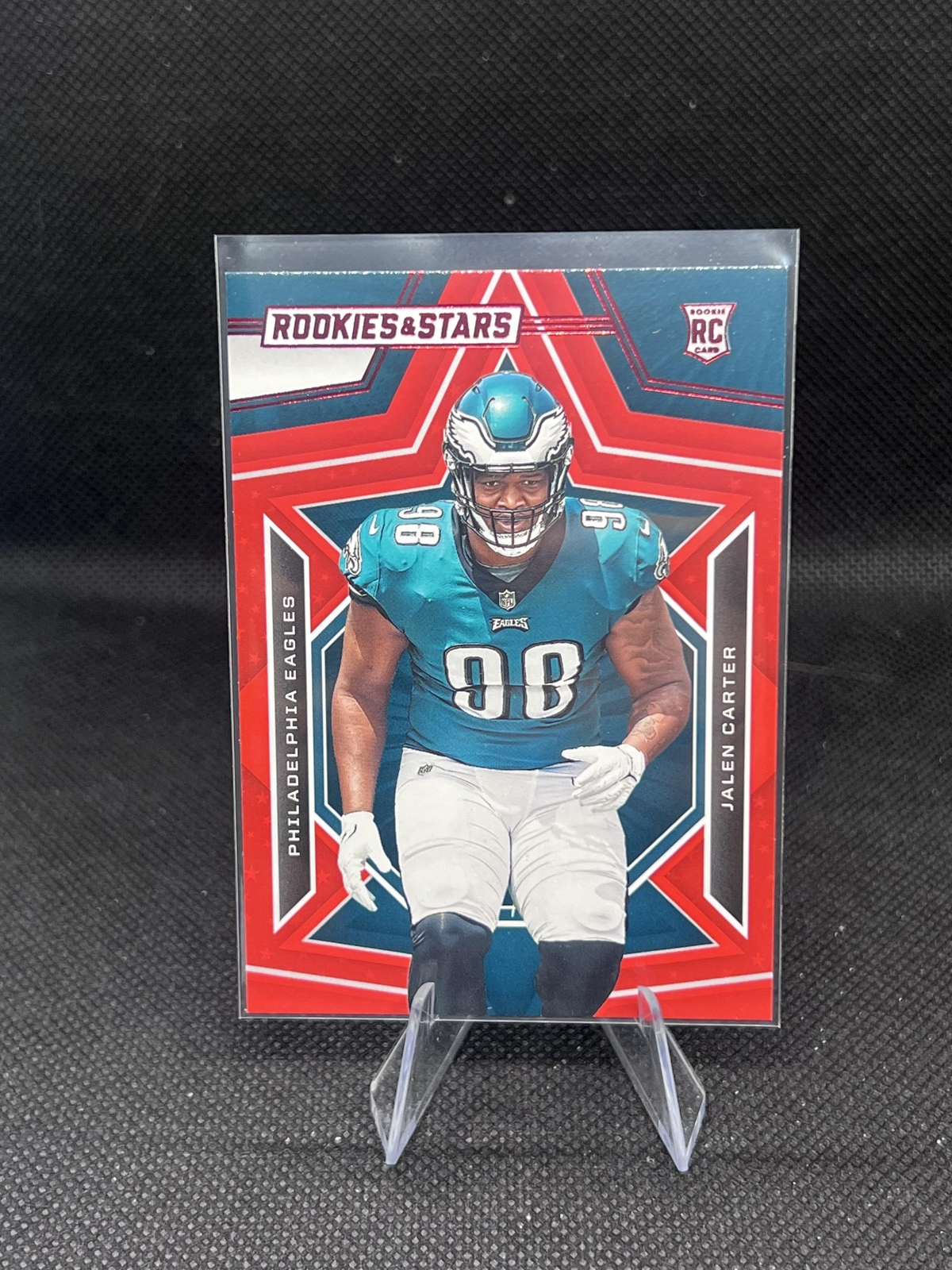 2023 Panini Rookies & Stars #148 Jalen Carter Red