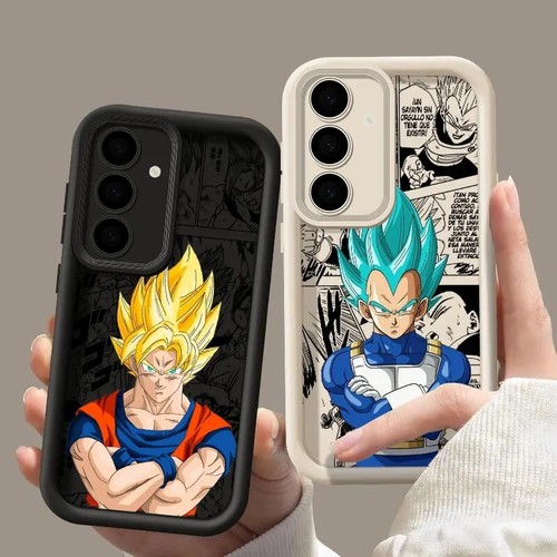 Vegeta Goku Anime Phone Case For Samsung Galaxy S24 FE S23 S21 S20 Fe S25 Ultra - Photo 2 sur 21