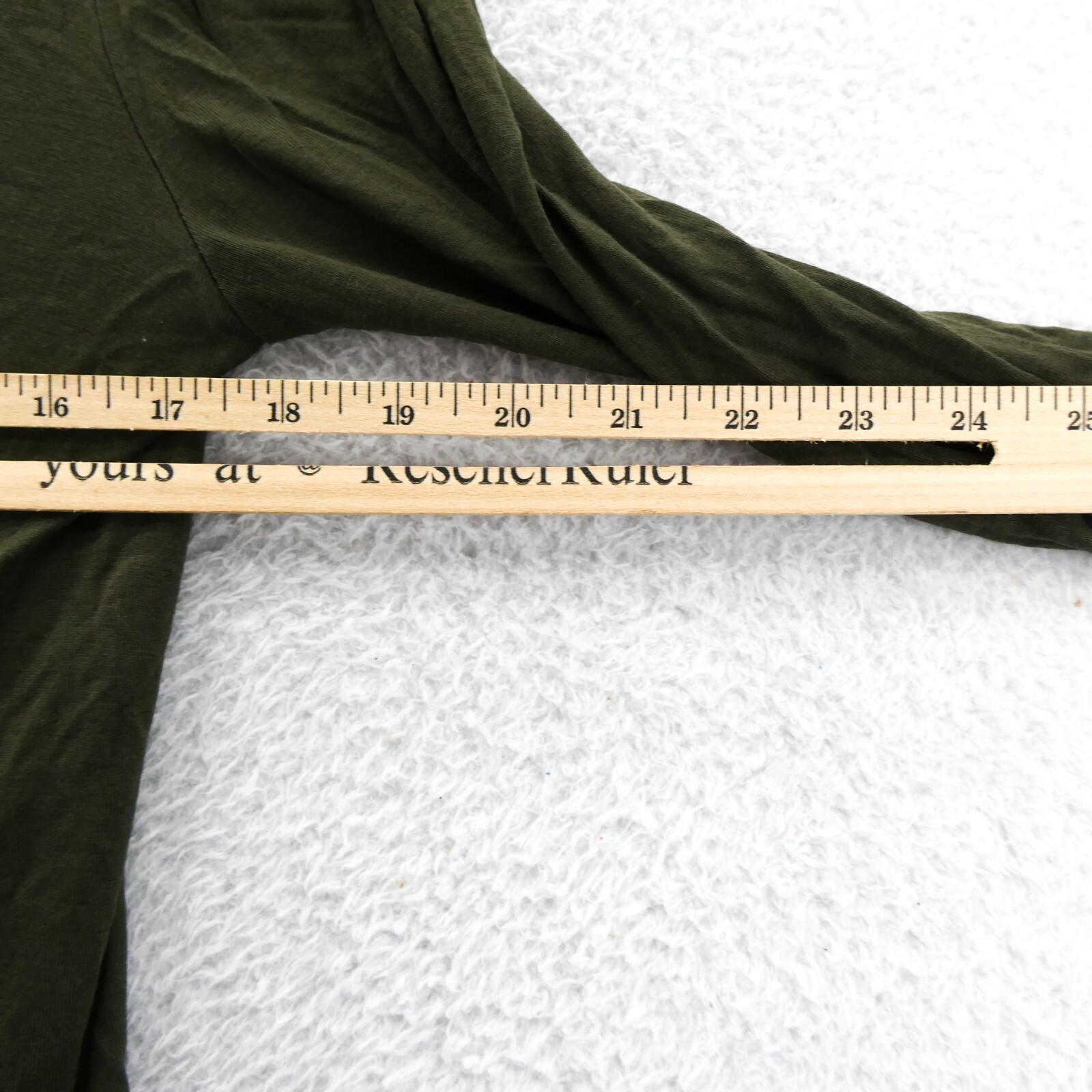 Basic Sweater Medium Womens Green Lightweight Thi… - image 7