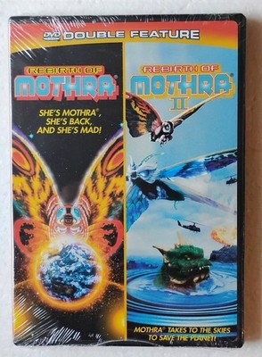 Rebirth of Mothra / Rebirth of Mothra II DVD DOUBLE FEATURE - NEW FACTORY SEALED