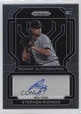 2022 Panini Prizm Rookie Auto Stephen Ridings #RA-SR Auto 0o3x