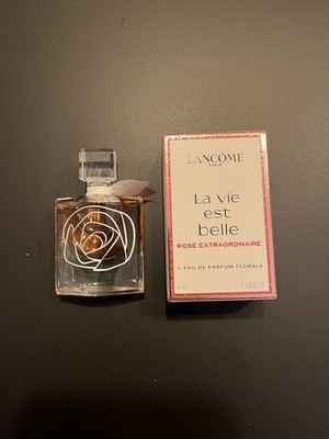 Parfum Miniatur Lancome, La vie est belle Rose Extraordinaire, 4 ml & Box