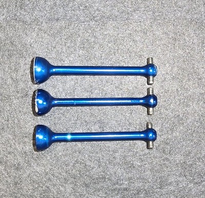 Associated FT NTC3 TC3 TC4 Blue Aluminum CVD Axles Axle Drives Bones RARE