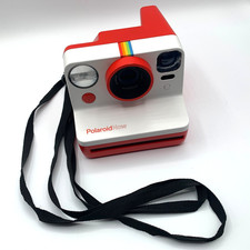 Polaroid NOW Gen 2 Instant Camera Red White Camera Only Tested Working
