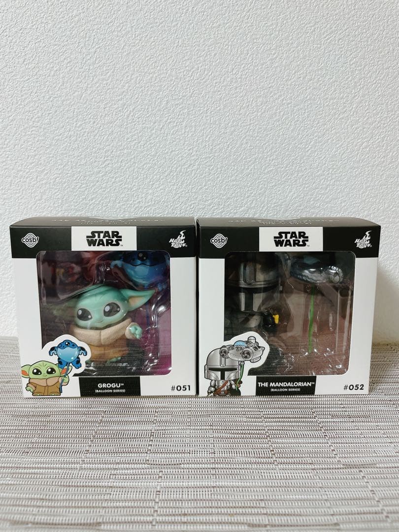 Star Wars Grogu & The Mandalorian Figure Set Hot Toys Cosbi
