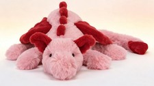 Valentine's Crimson Heart Dragon,Retired Mythical Plush