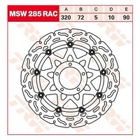 TRW Bremsscheibe (FüR: Ducati Supersport 950 ABS 21 Vorne )