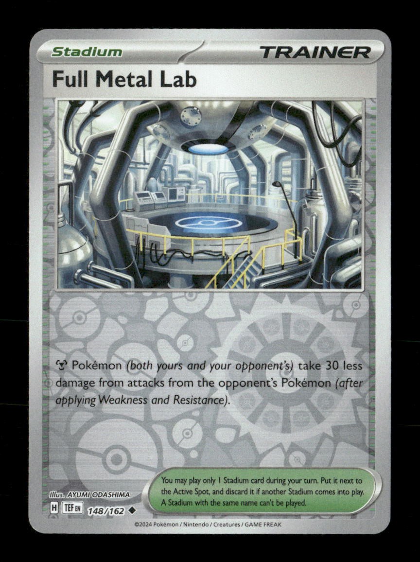 Full Metal Lab 148/162 Temporal Forces Reverse Holo NM/M Pokemon