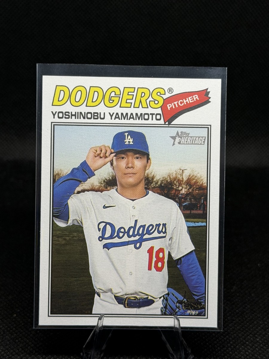 2026 Topps Heritage - Yoshinobu Yamamoto #371 | eBay