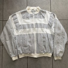 Vintage Christian Dior Monsieur Lightweight Patterned Bomber XL 25x26