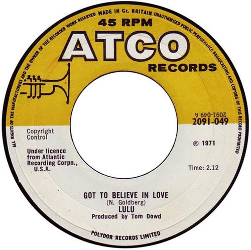 Lulu - Got To Believe In Love