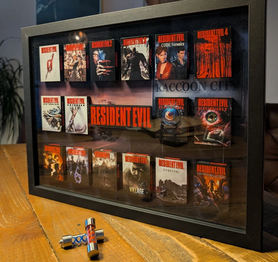RESIDENT EVIL - 3D Bilderrahmen mit magnetischen Boxen - Bild 2 von 4