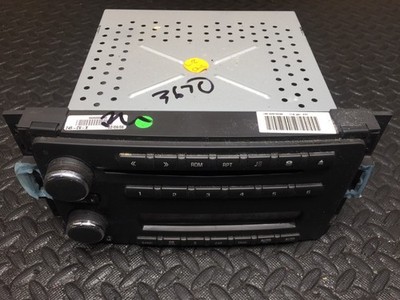 2007 CORVETTE C6 OEM RADIO STEREO AUDIO RECEIVER CD PLAYER HEAD UNIT #1 3670
