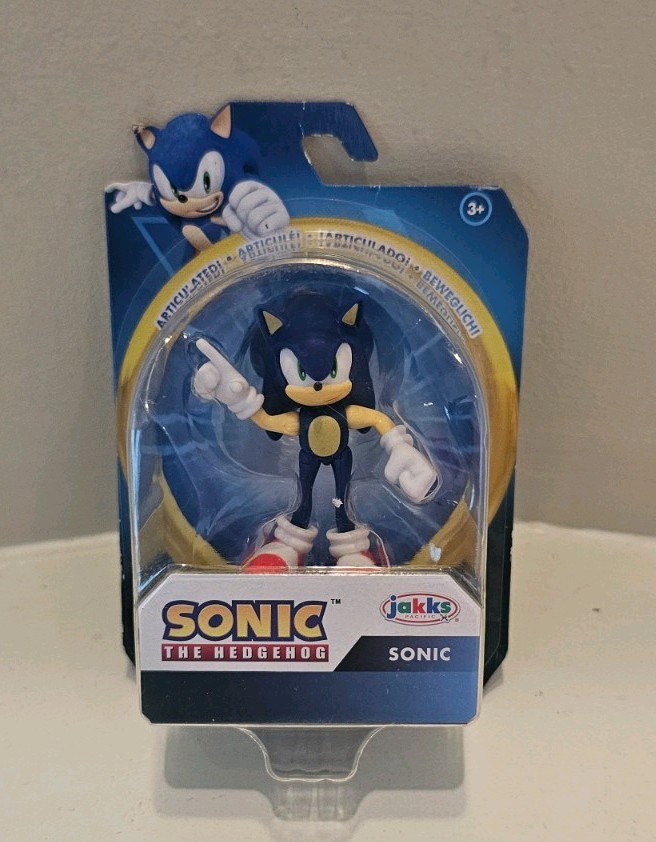 JAKKS Pacific Sonic The Hedgehog Bendable 2.5 in Action Figure - 40377