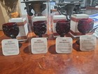 4 NIB Avon 1876 Cape Cod Red Glass Wine Goblets 4 1/2” set of 4-Bayberry Frag — photo 1