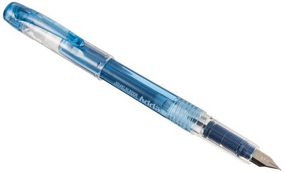 Platinum Preppy Fountain Pen 02 1 Count (Pack of 1), Black,Blue,Platinum 