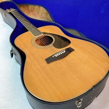 Yamaha Fg-600J Black Label Japan Vintage Acoustic With Case No.LG267