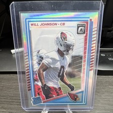 Panini Donruss Optic 2025 Will Johnson Rated Rookie Prizm #396 Arizona Cardinals