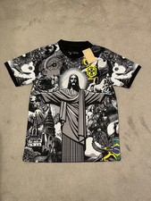 Brazil Christ The Redeemer Football Jersey Shirt Jesus 2023/24 Custom 