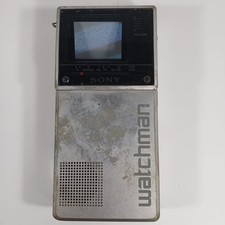 Vintage Sony Watchman FD-20A Handheld Portable ANTENA TV Television Works