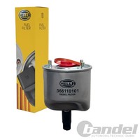 Hella Kraftstofffilter Passend FüR CitroËN Berlingo C-ELYSEE C3 C4 C5 DS3 DS4